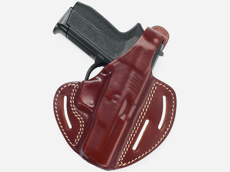 Leather Pancake Holster w 2 Carry Positions
